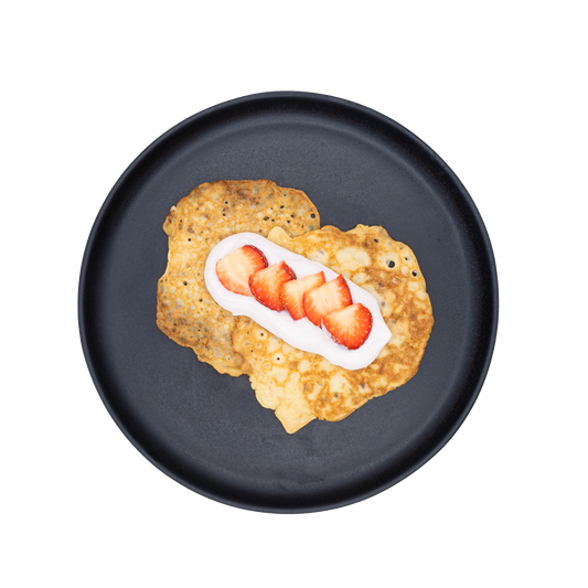 Diet One Meal Pancakes - mit Skyr und Beeren