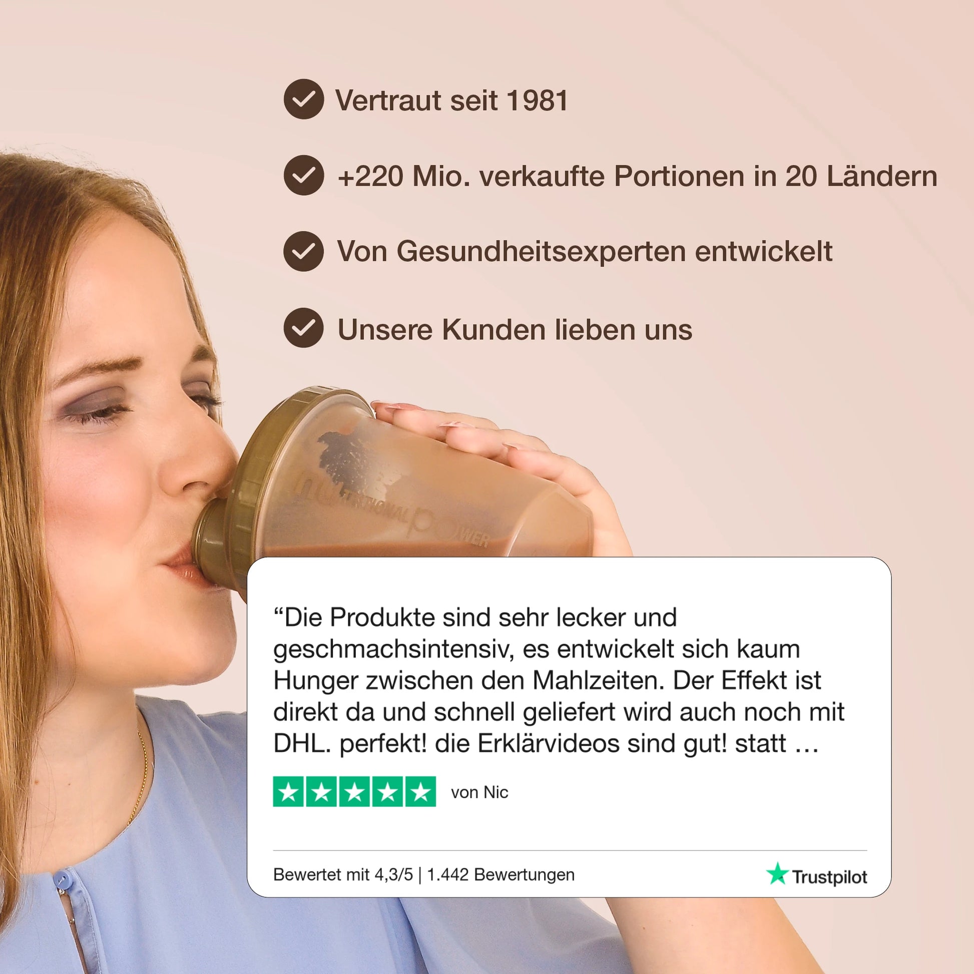 Chocolate Diätshake – Trustpilot
