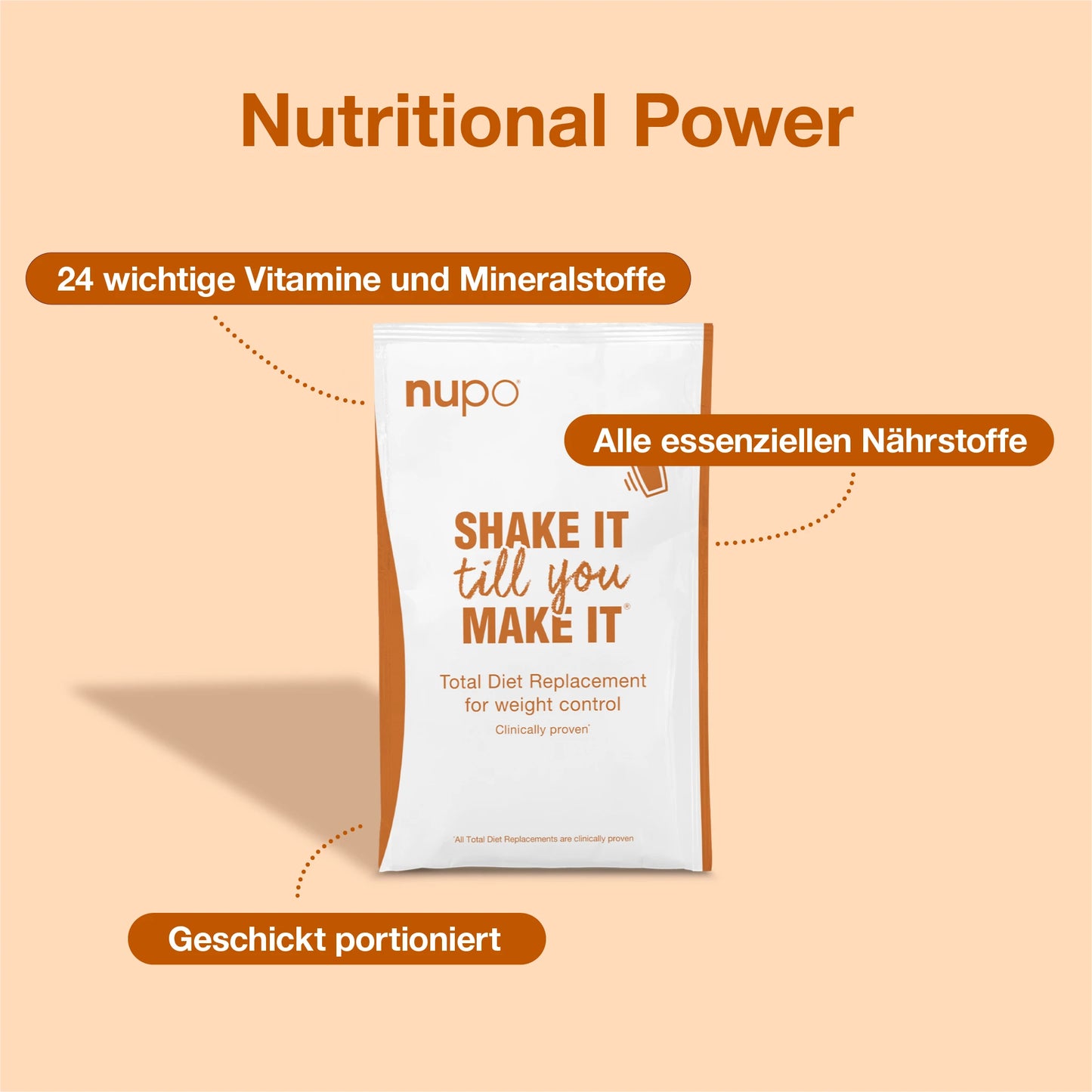 Spiced Mash Produktverpackung mit Nährstoffinformationen und Portionierungshinweisen.