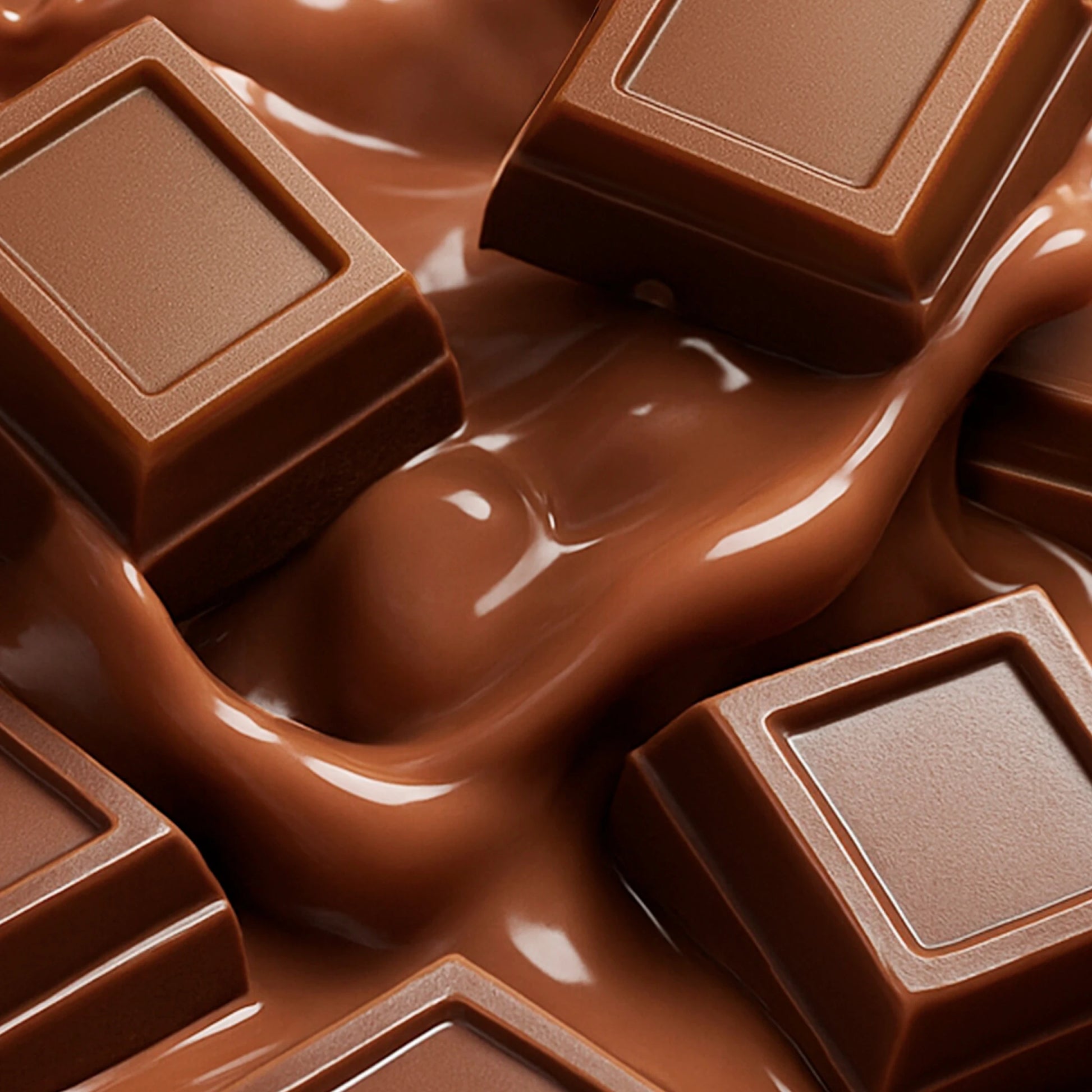 Schokoladenstücke neben Nupo One Meal RTD Chocolate Shake