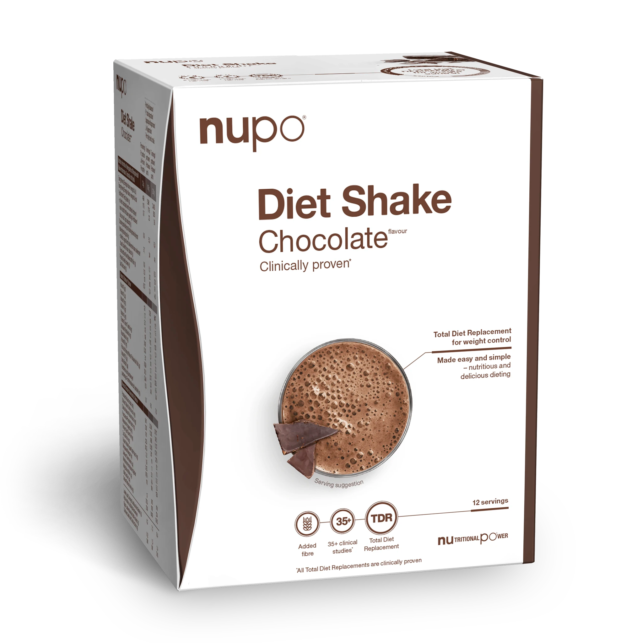 Nupo Diet Chocolate Shake – Cremiger Diätshake mit Schokoladengeschmack