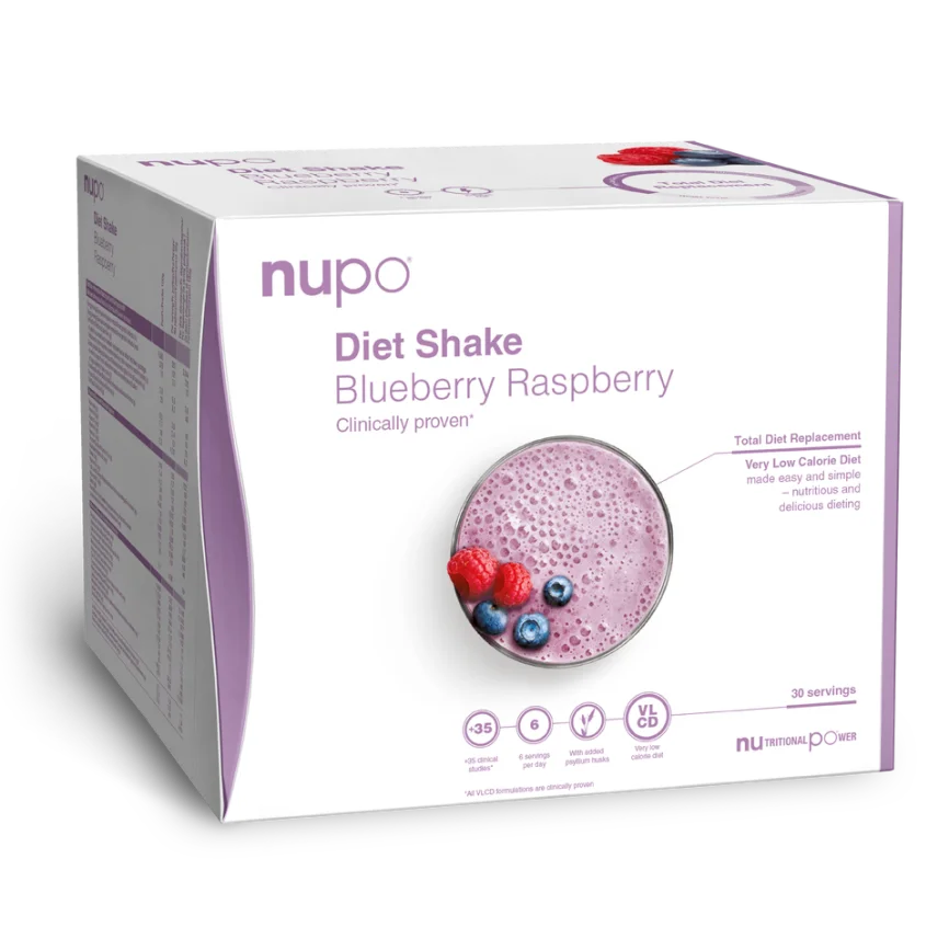 Black Raspberry Kickstart Nupo Diet Shake Value Pack Blueberry Raspberry | Kickstart Deine ...